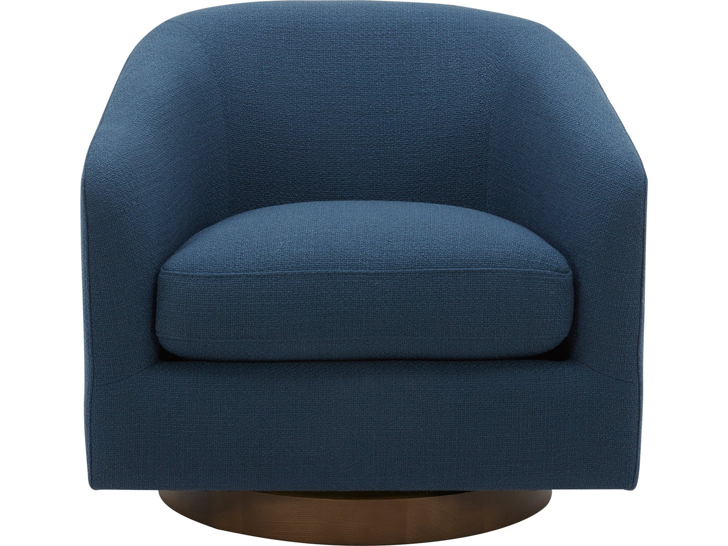 Oscy Dark Atlantic Swivel Chair - Ornate Home