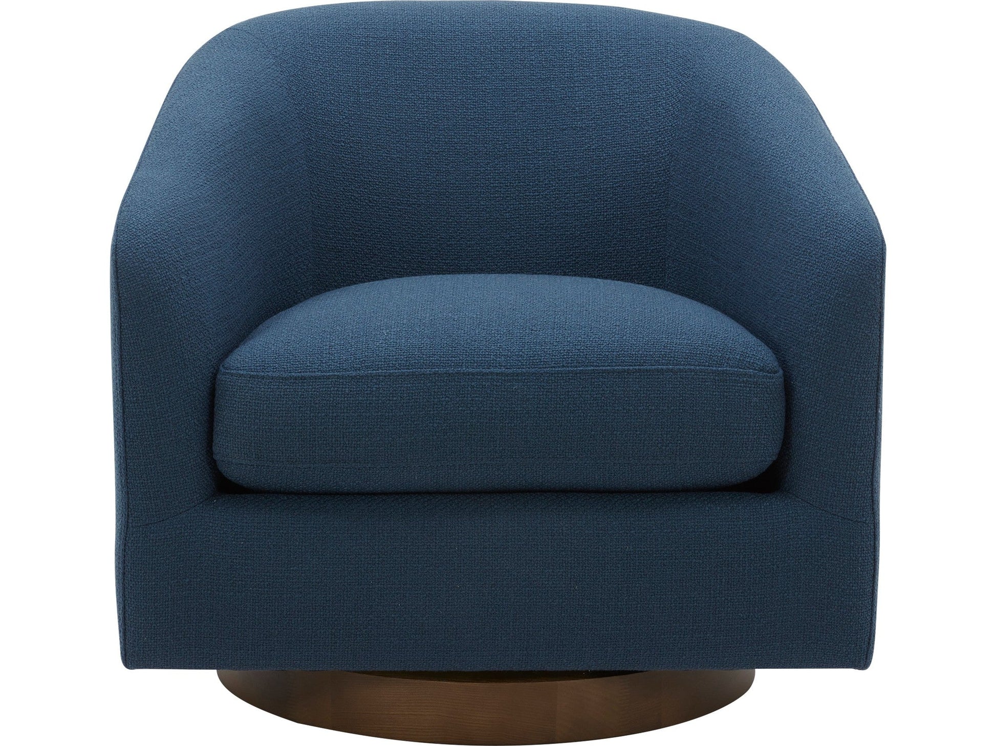 Oscy Dark Atlantic Swivel Chair - Ornate Home