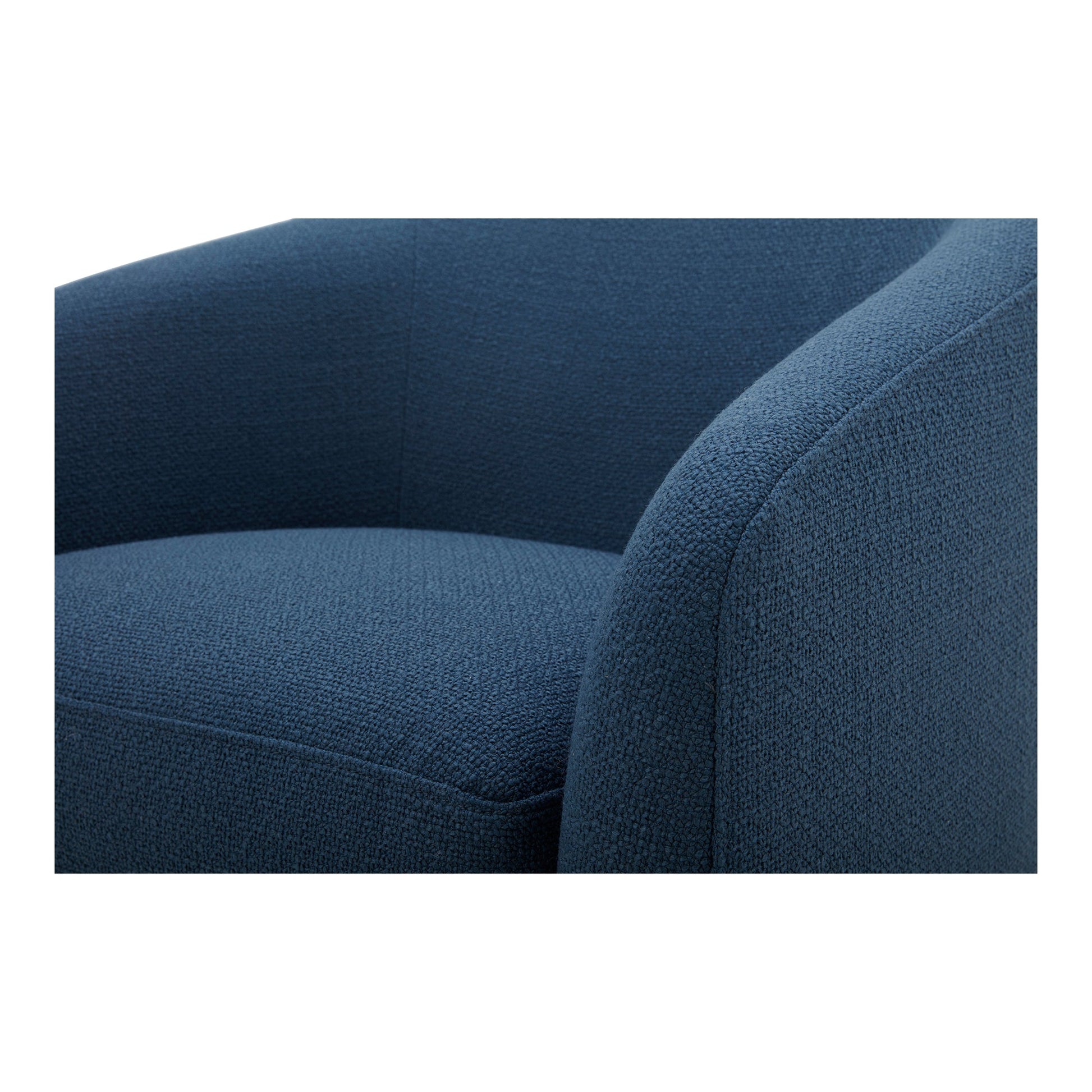 Oscy Dark Atlantic Swivel Chair - Ornate Home