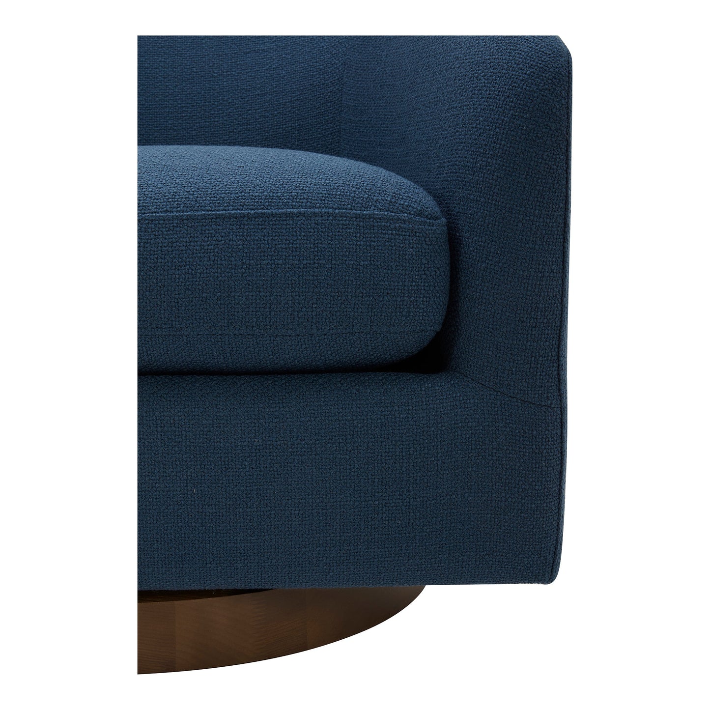 Oscy Dark Atlantic Swivel Chair - Ornate Home