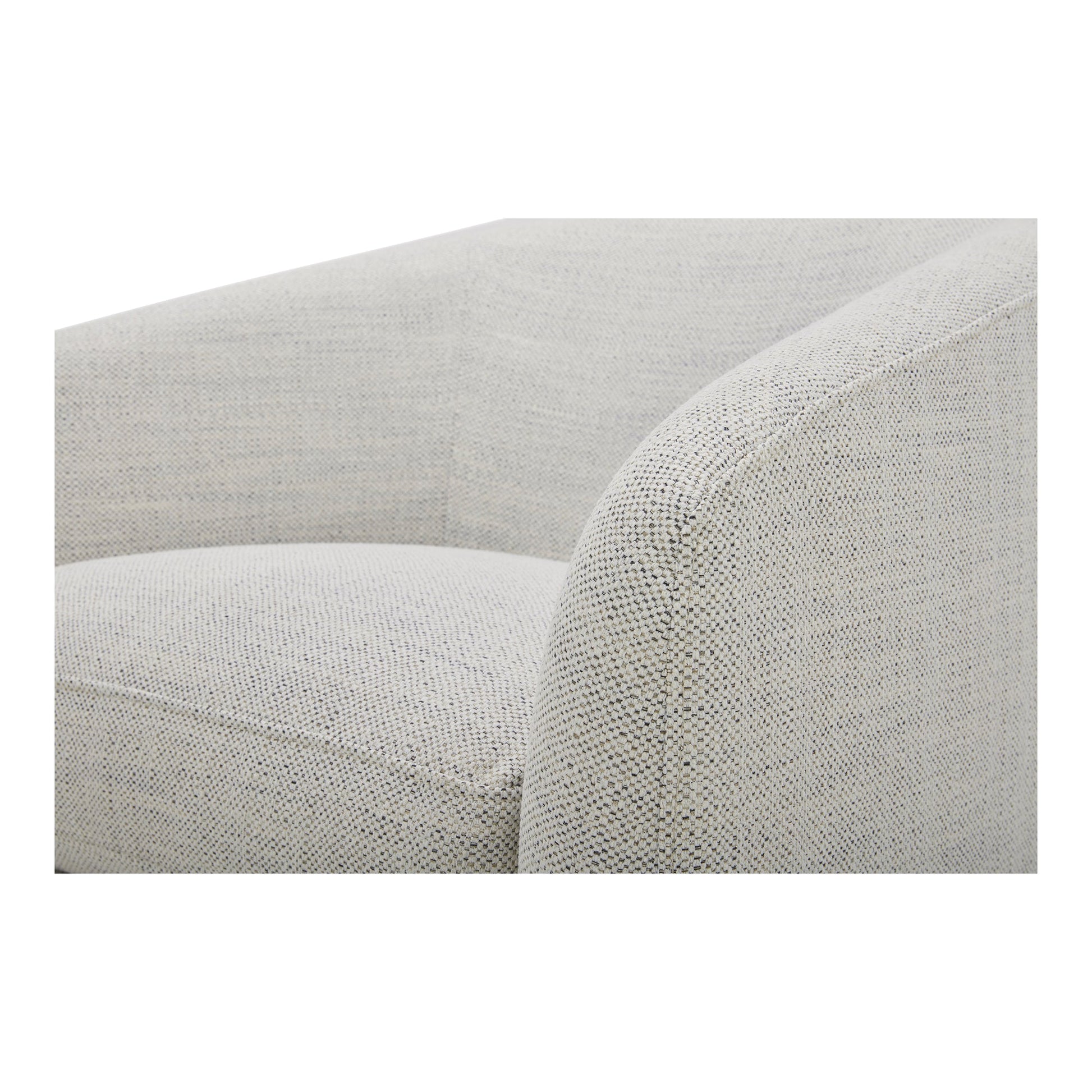 Oscy Splashed White Swivel Chair - Ornate Home