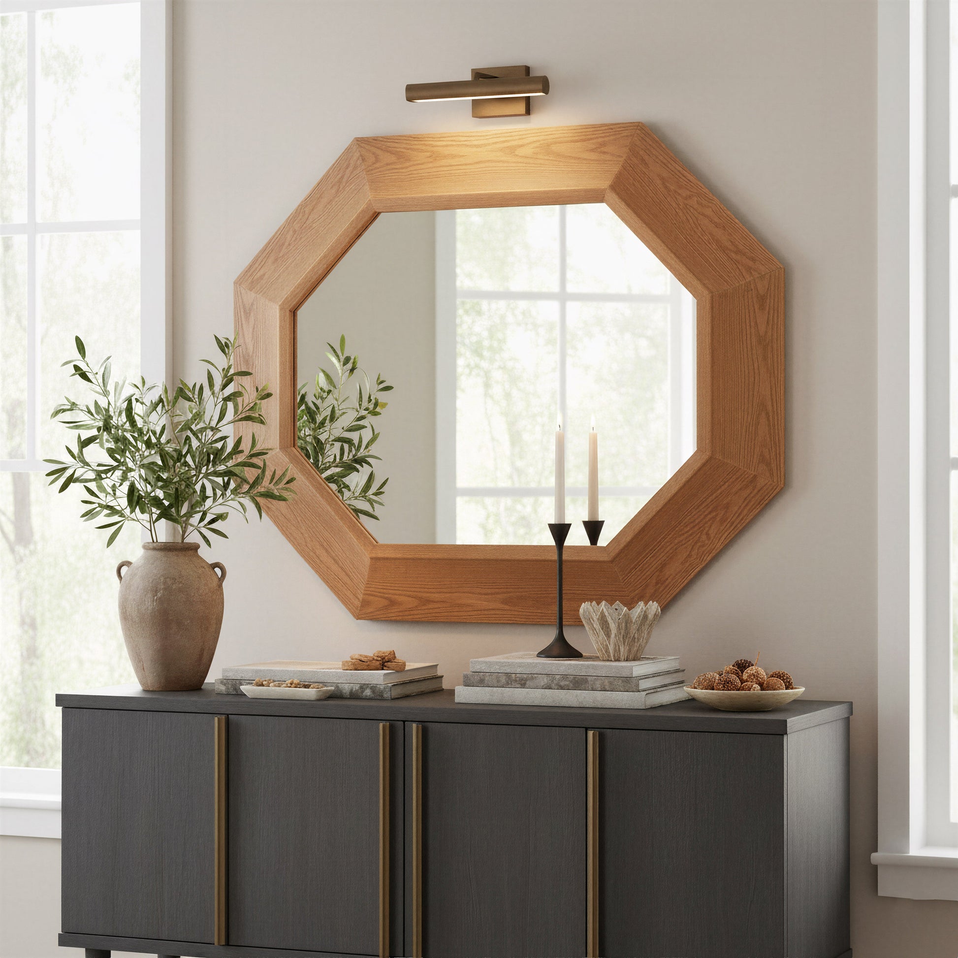 Otekant Natural Mirror - Ornate Home