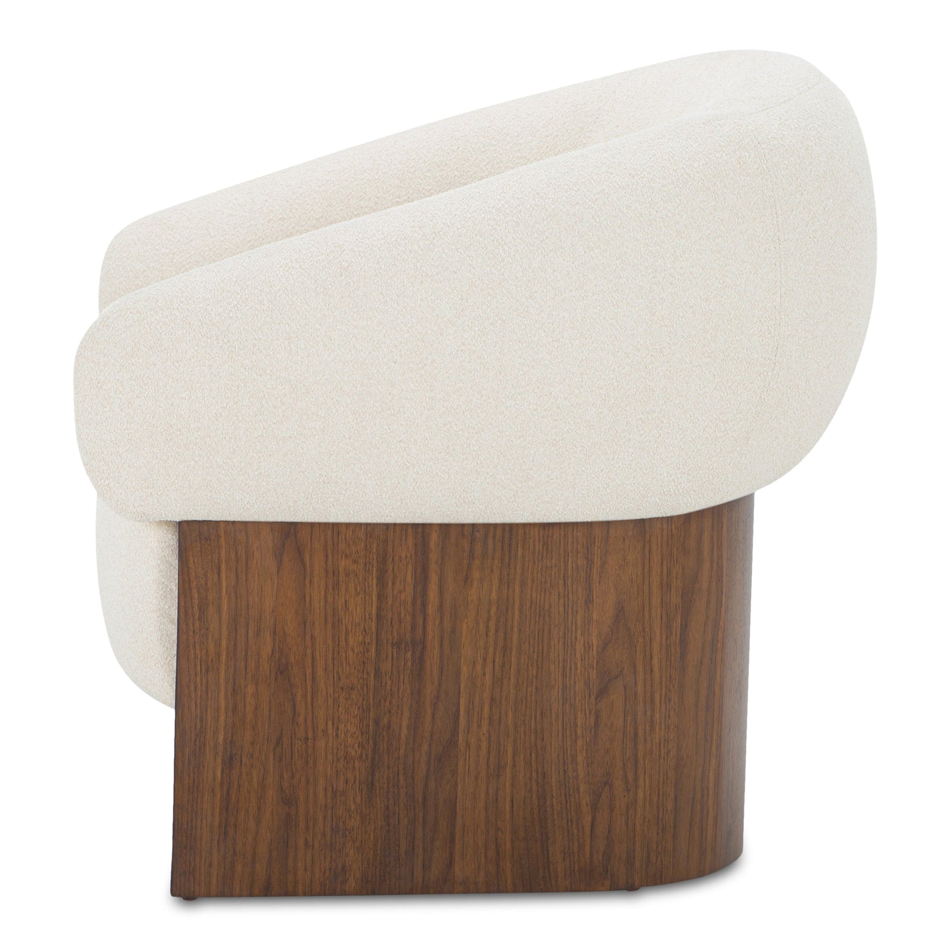 Otto Flecked Cream Accent Chair - Ornate Home
