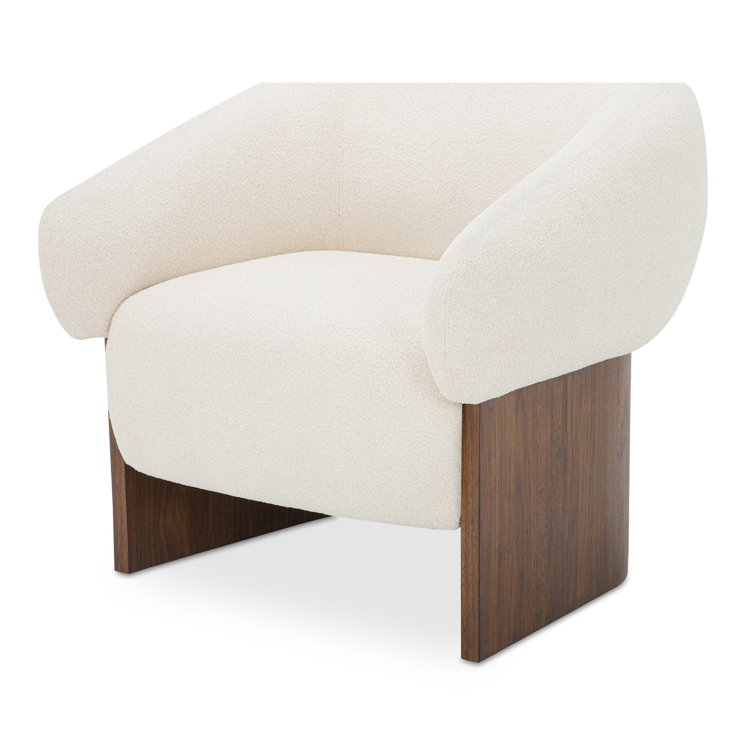 Otto Flecked Cream Accent Chair - Ornate Home