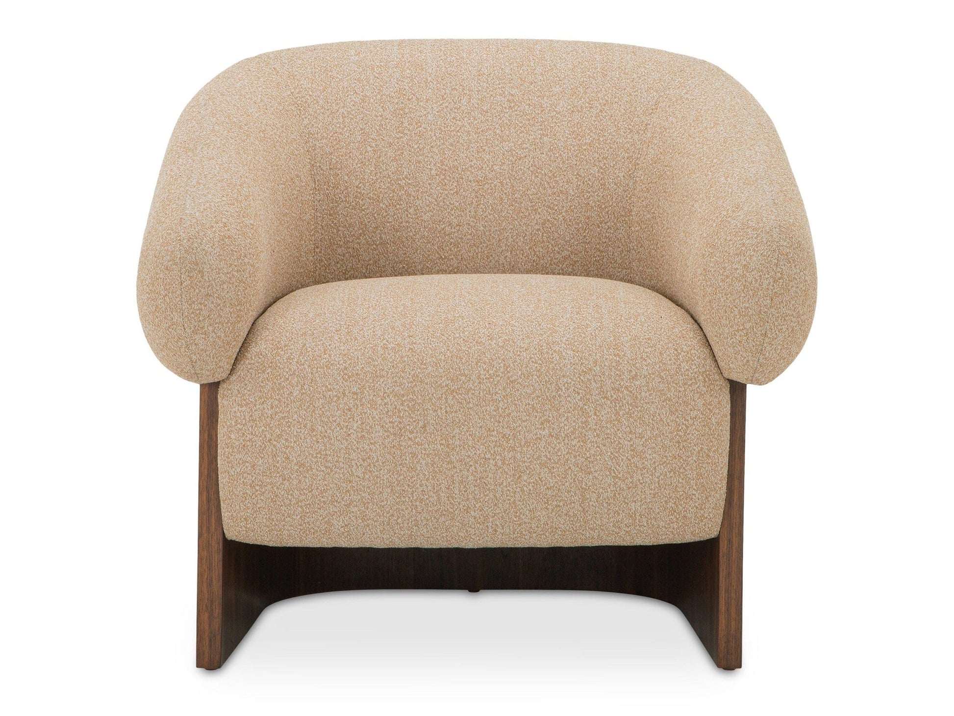 Otto Flecked Tan Accent Chair - Ornate Home