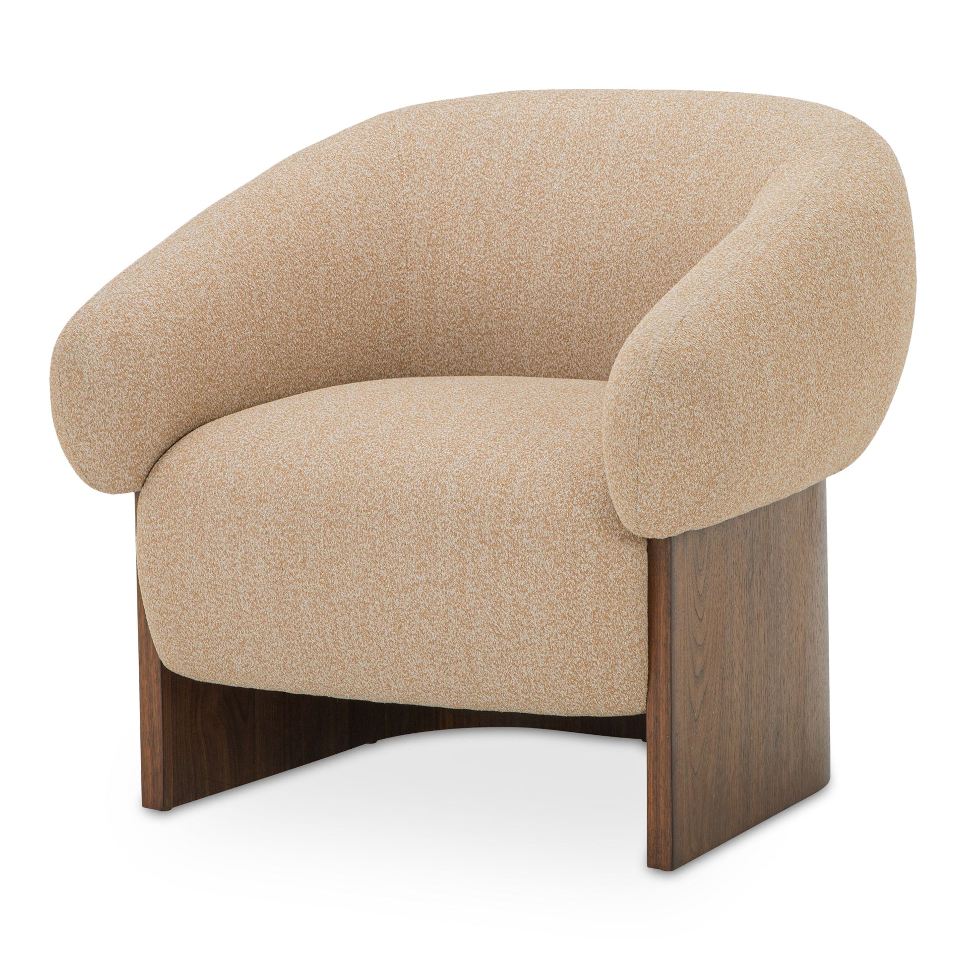 Otto Flecked Tan Accent Chair - Ornate Home