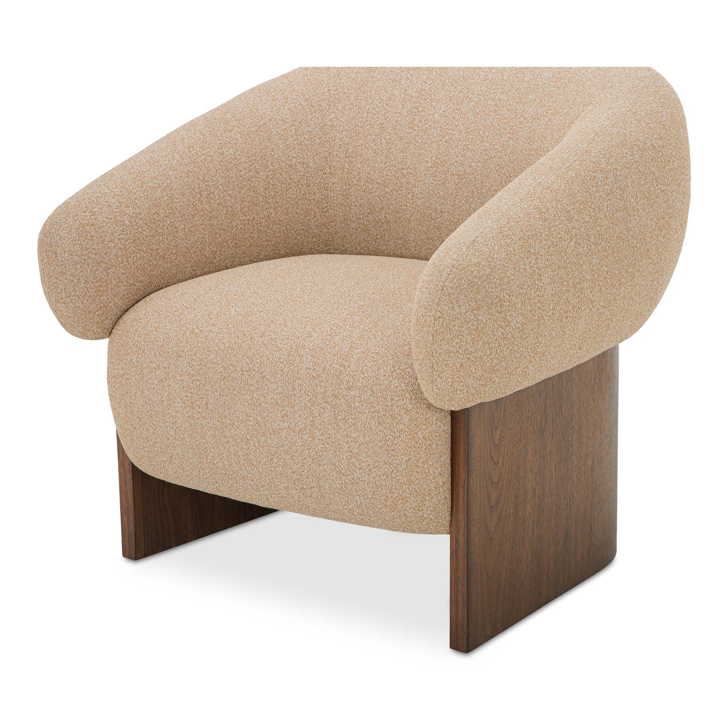 Otto Flecked Tan Accent Chair - Ornate Home