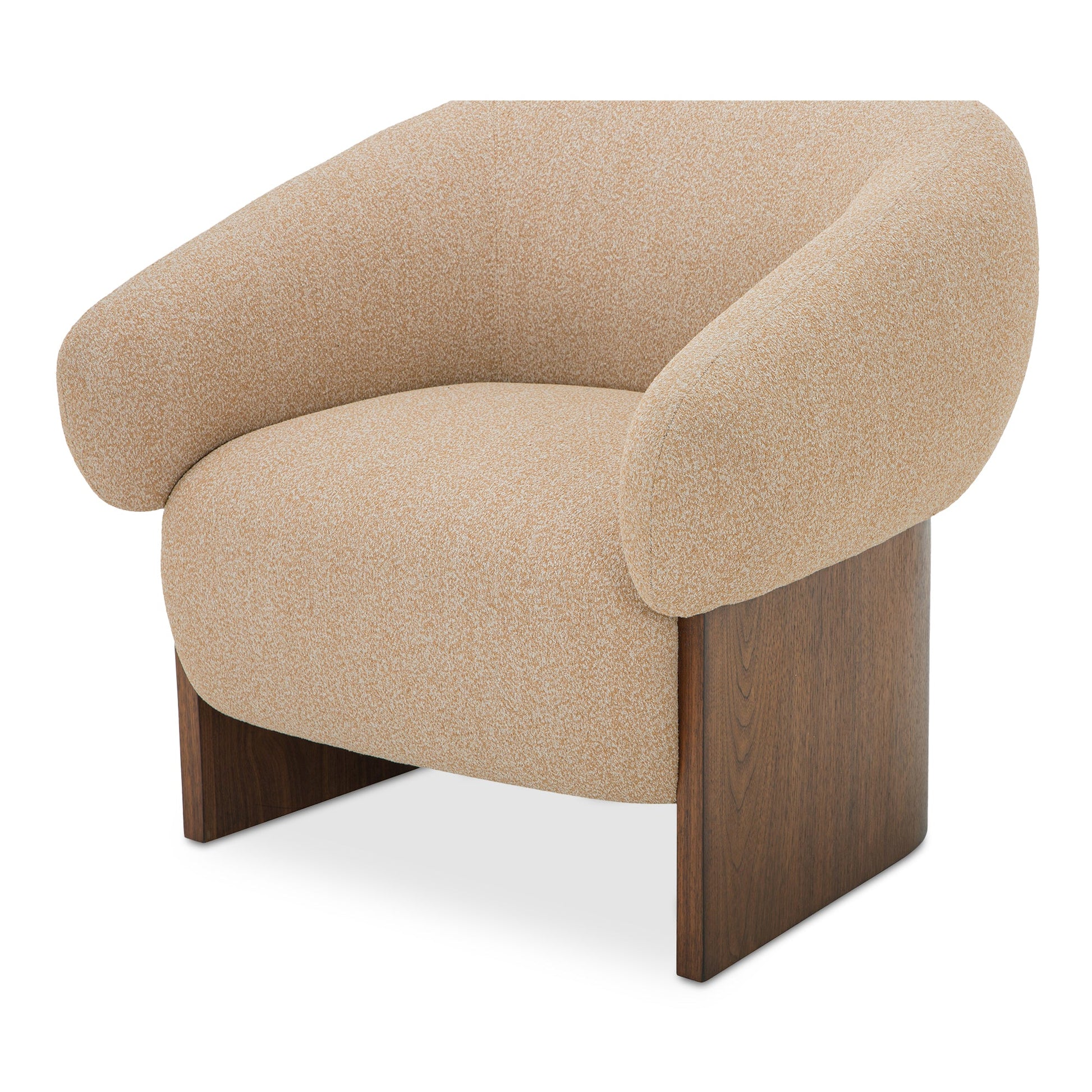 Otto Flecked Tan Accent Chair - Ornate Home