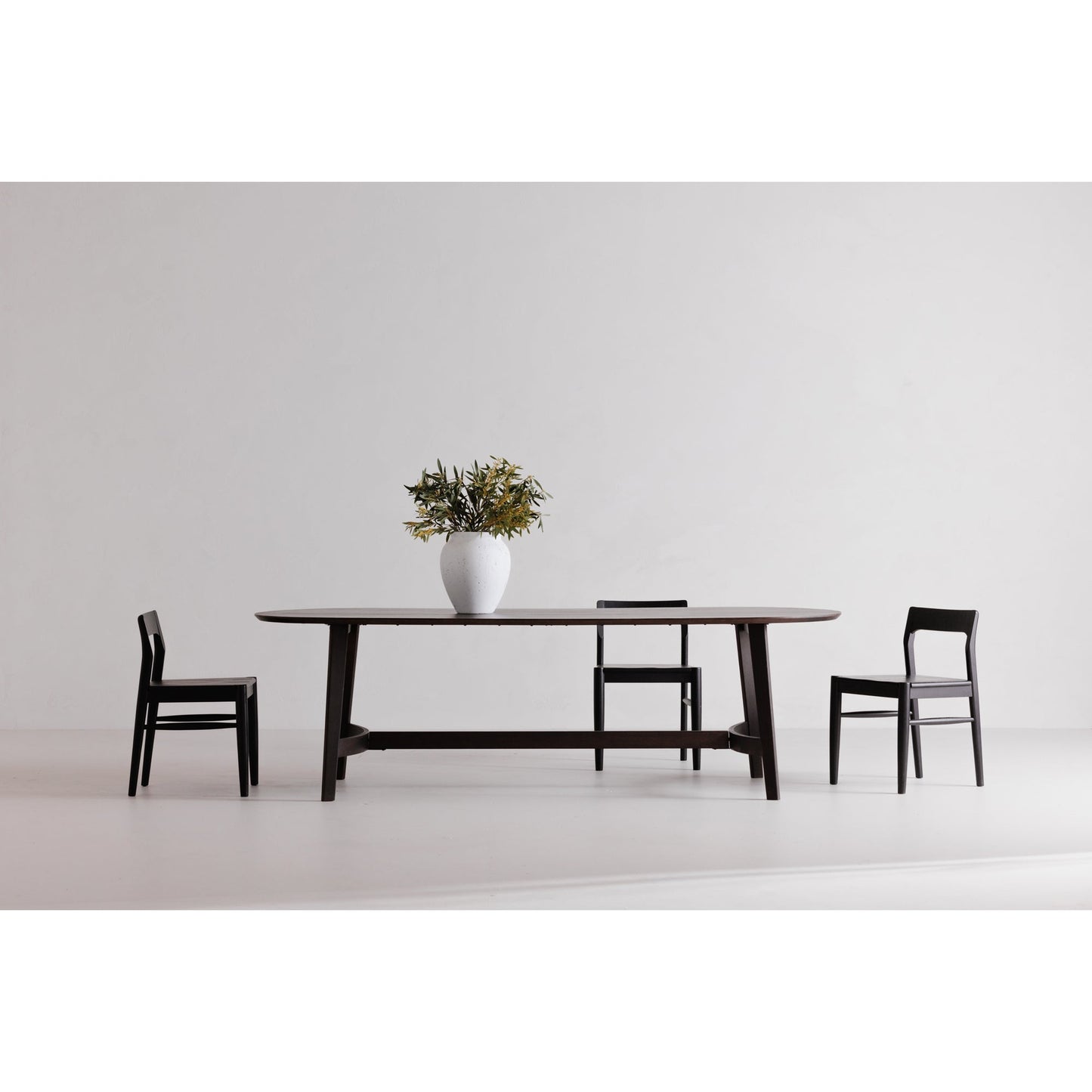 Owing Dining Chair Black (Set of 2) - Ornate Home