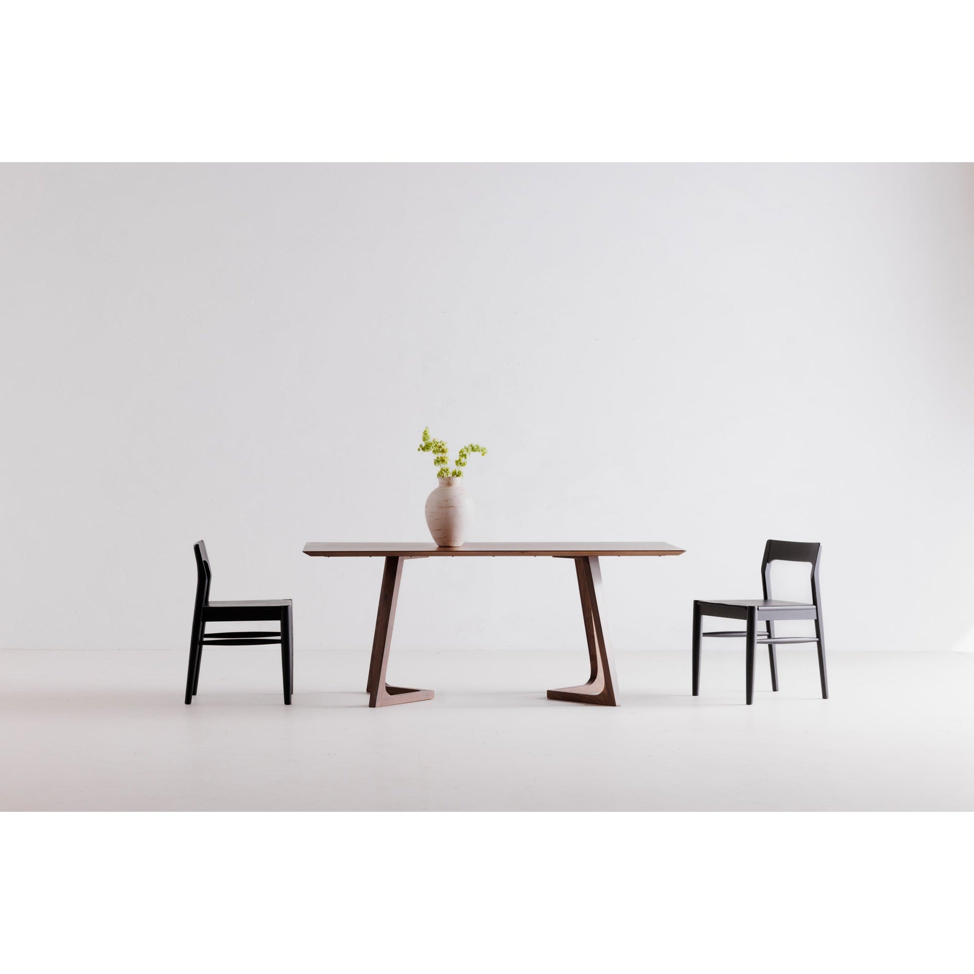 Owing Dining Chair Black (Set of 2) - Ornate Home