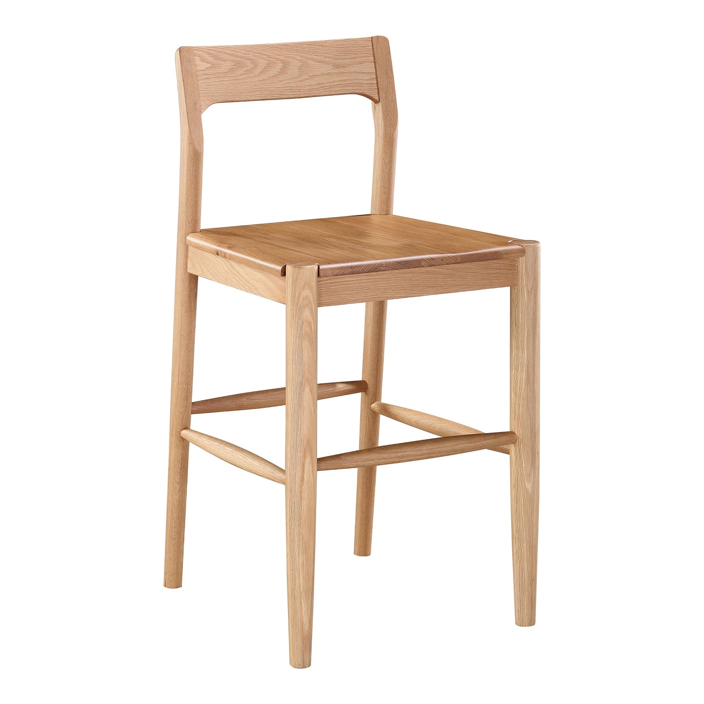 Owing Natural Oak Counter Stool - Ornate Home