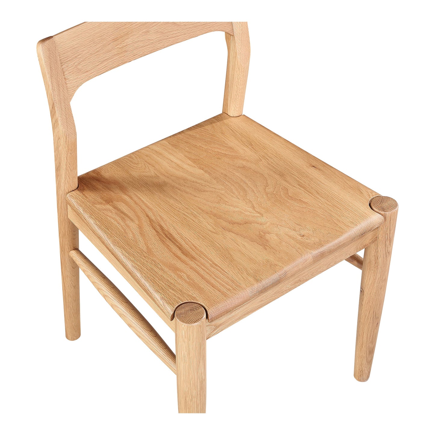 Owing Natural Oak Dining Chair (Set of 2) - Ornate Home