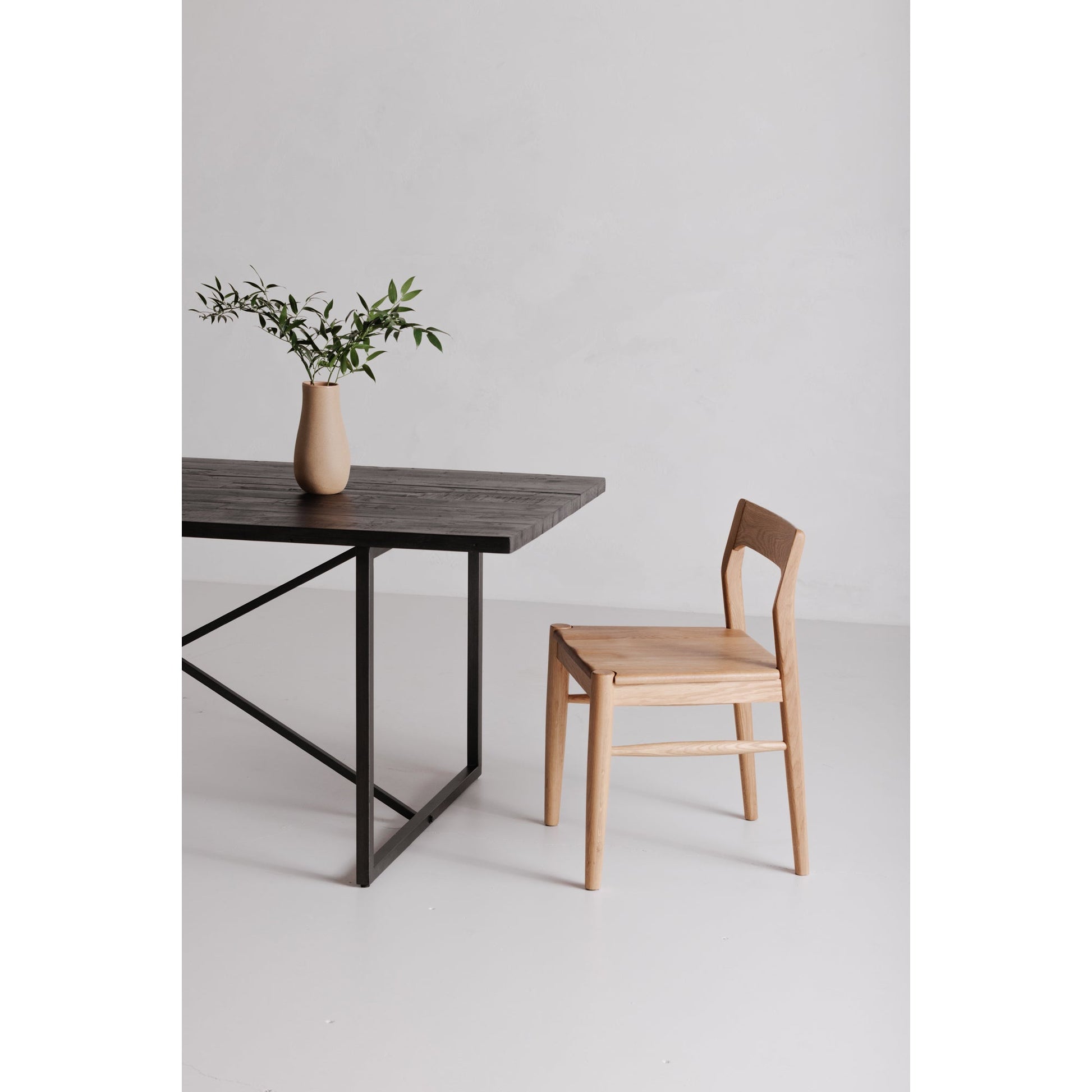 Owing Natural Oak Dining Chair (Set of 2) - Ornate Home