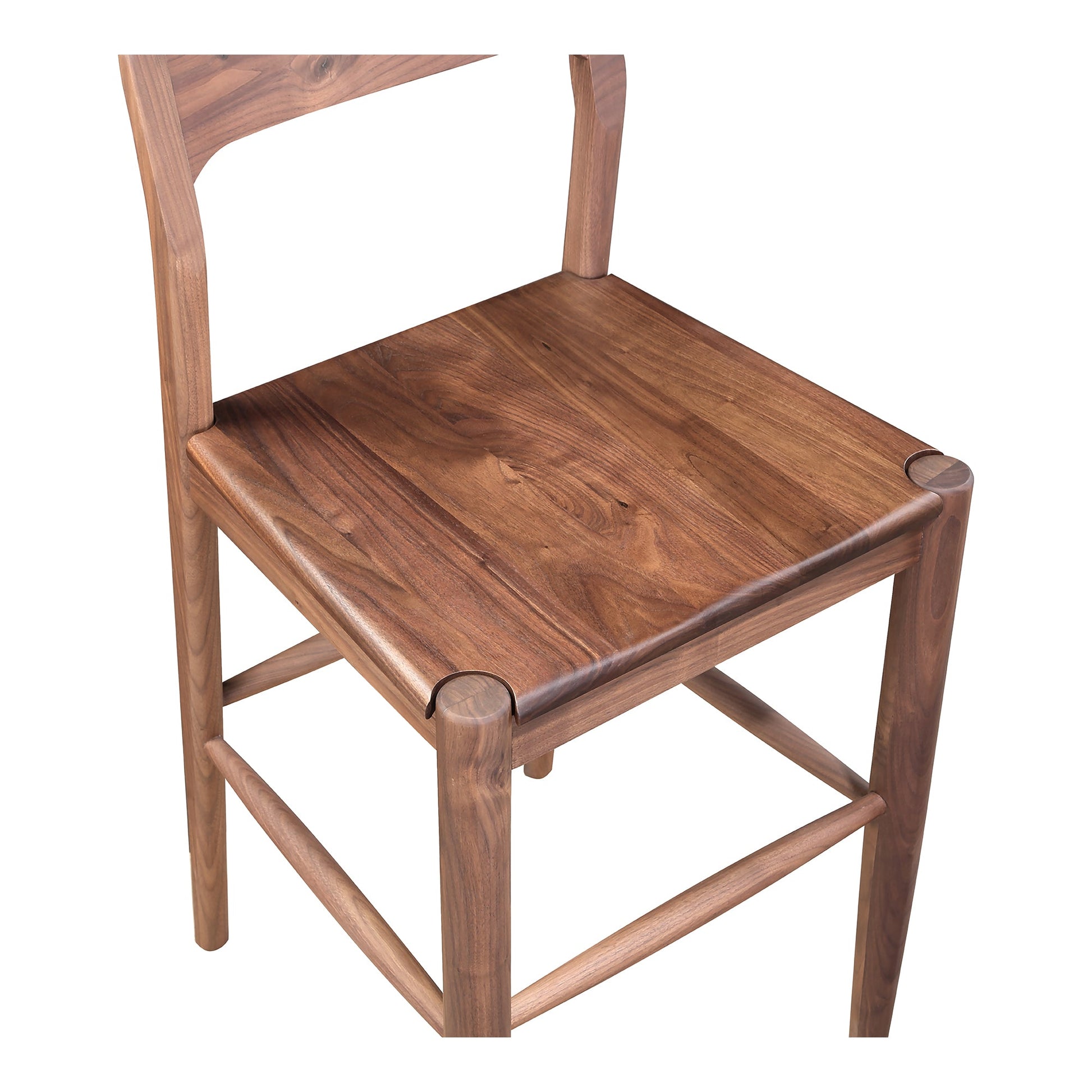 Owing Walnut Brown Counter Stool - Ornate Home