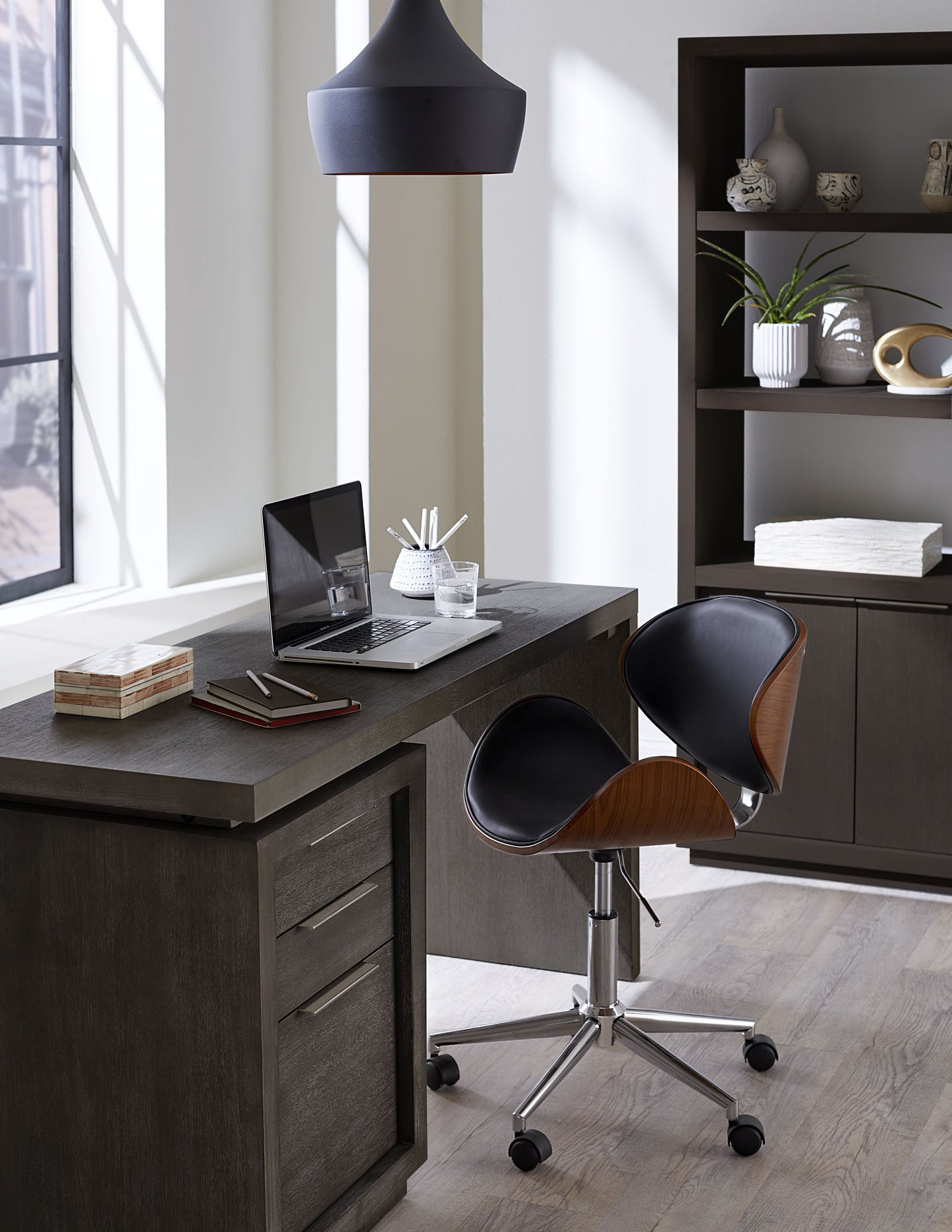 Oxford Bookshelf in Basalt Grey - Ornate Home