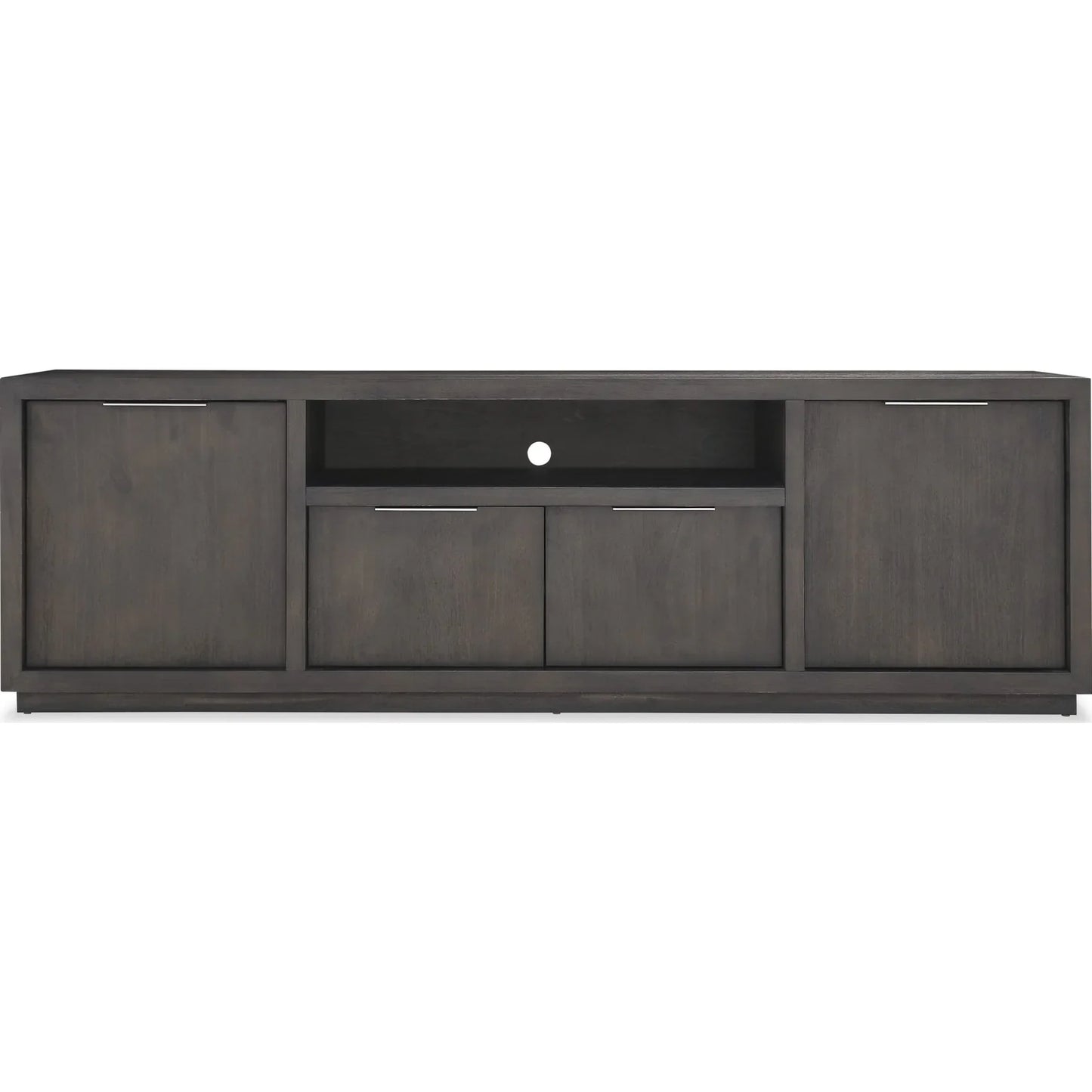 Oxford Entertainment Console 84W in Basalt Grey - Ornate Home
