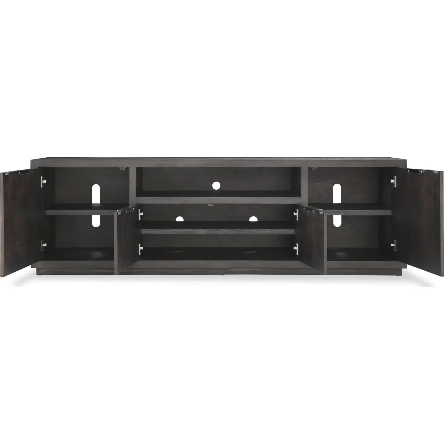 Oxford Entertainment Console 84W in Basalt Grey - Ornate Home