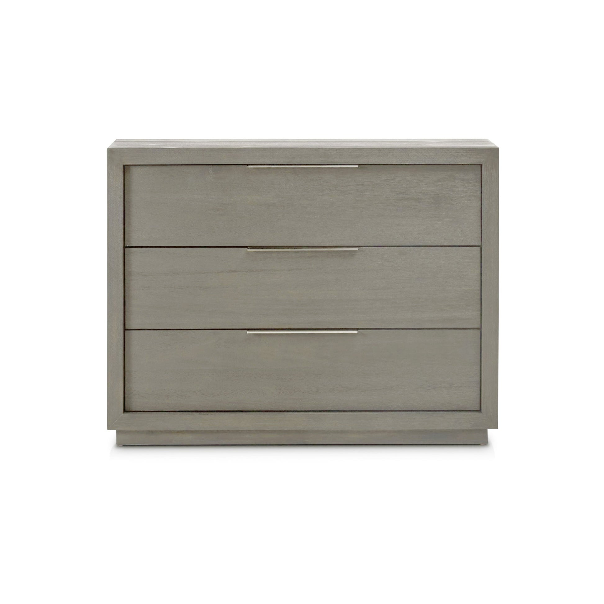 Oxford Three-Drawer Nightstand in Mineral - Ornate Home