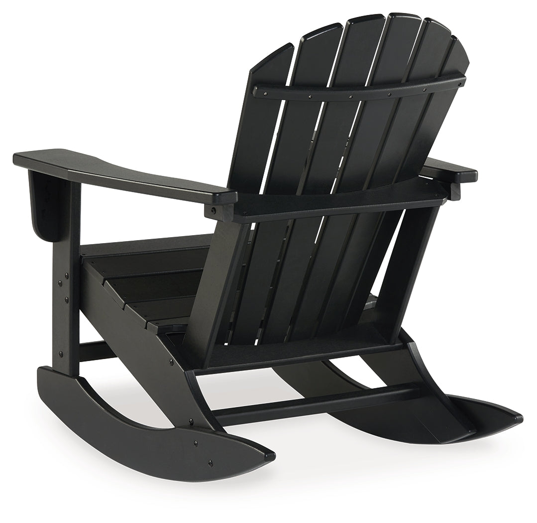 Sundown Treasure Black Outdoor Rocking Chair