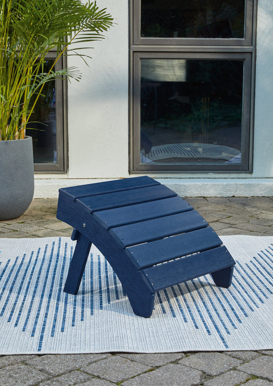 Sundown Treasure Blue Ottoman