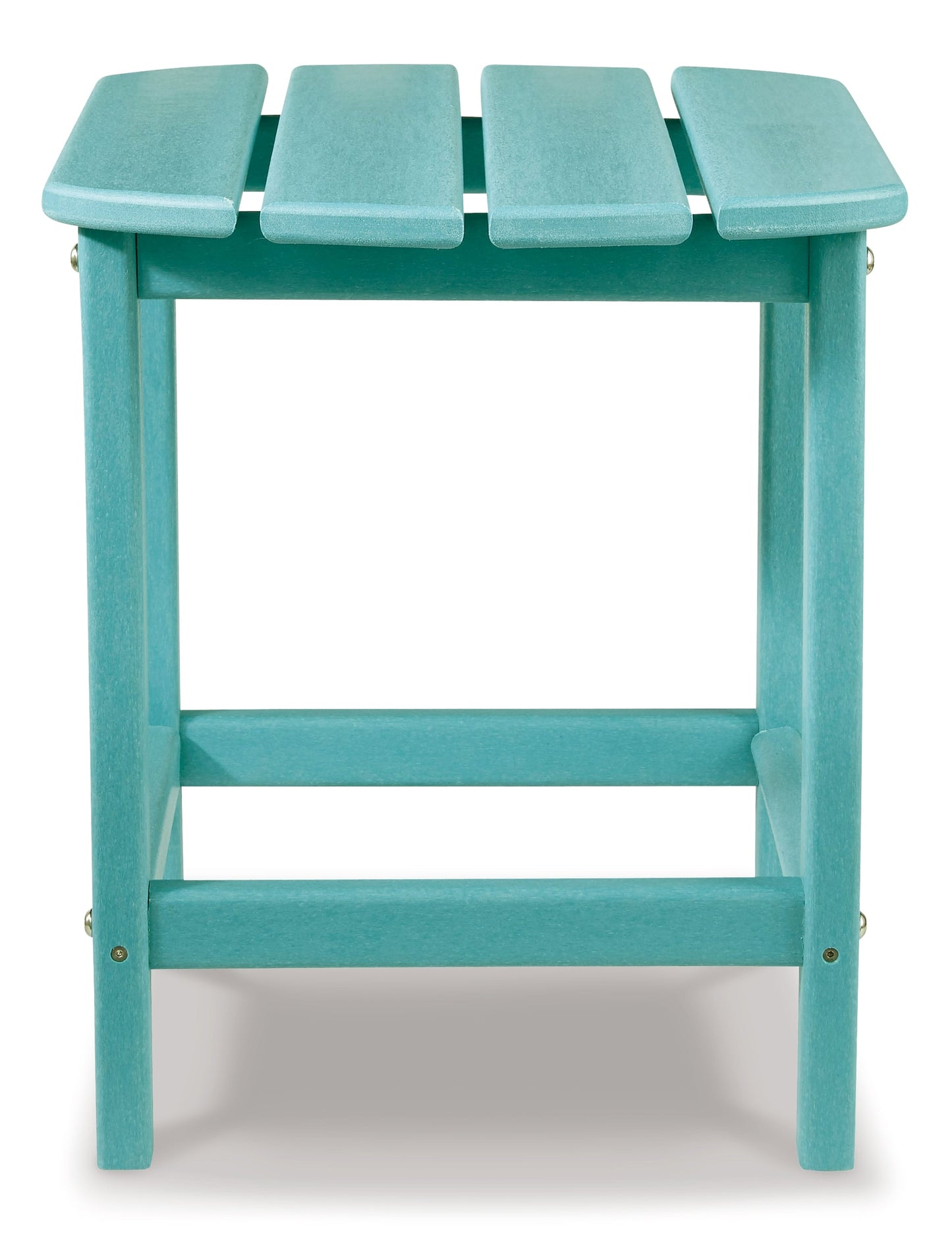 Sundown Treasure Turquoise Adirondack Chair with End Table