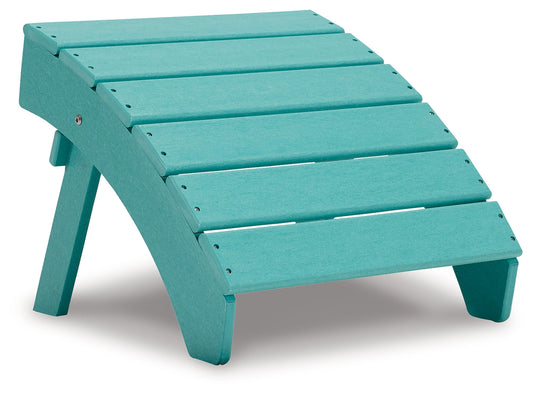 Sundown Treasure Turquoise Ottoman