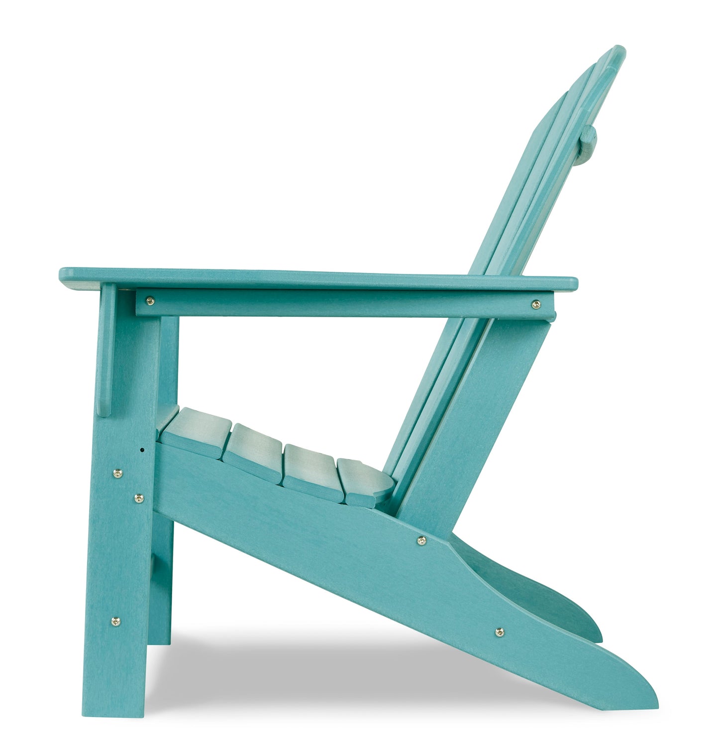 Sundown Treasure Turquoise Adirondack Chair with End Table