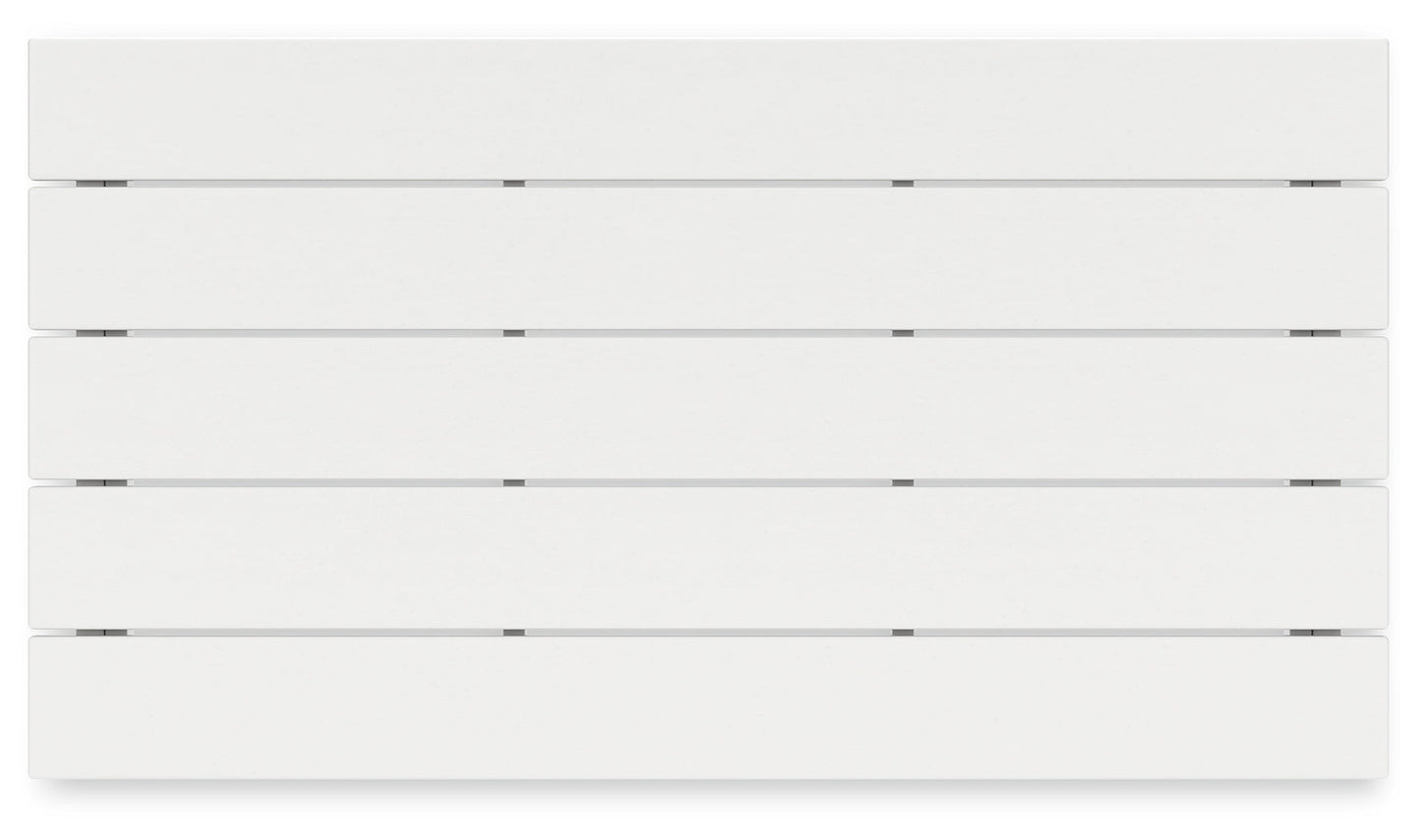 Hyland wave White Outdoor Coffee Table