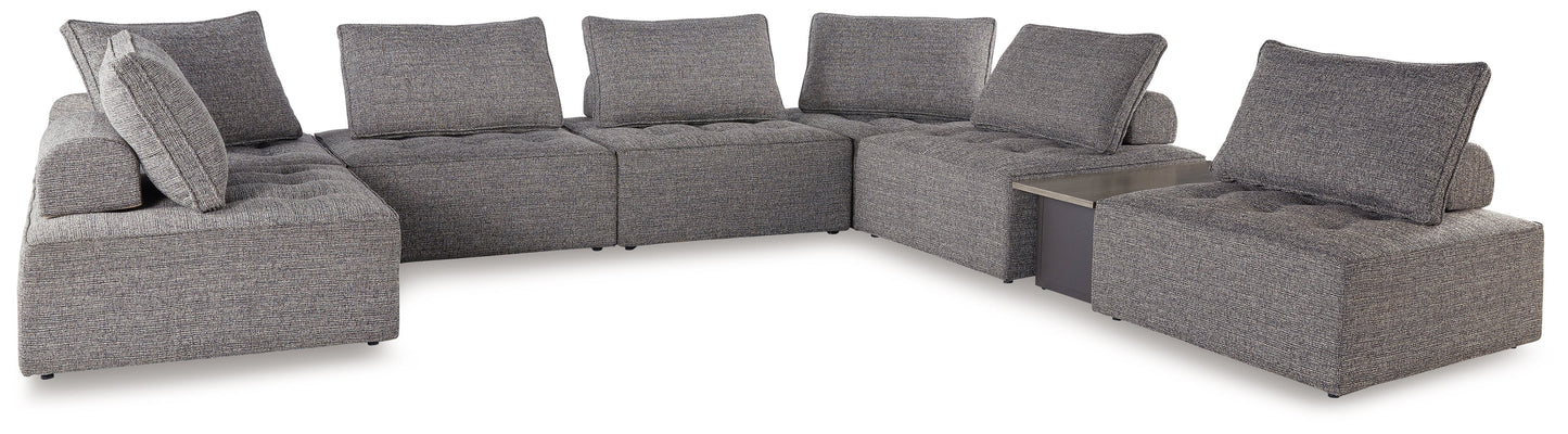 Bree Zee Brown 8-Piece Outdoor Sectional