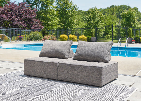 Bree Zee Brown 2-Piece Outdoor Sectional