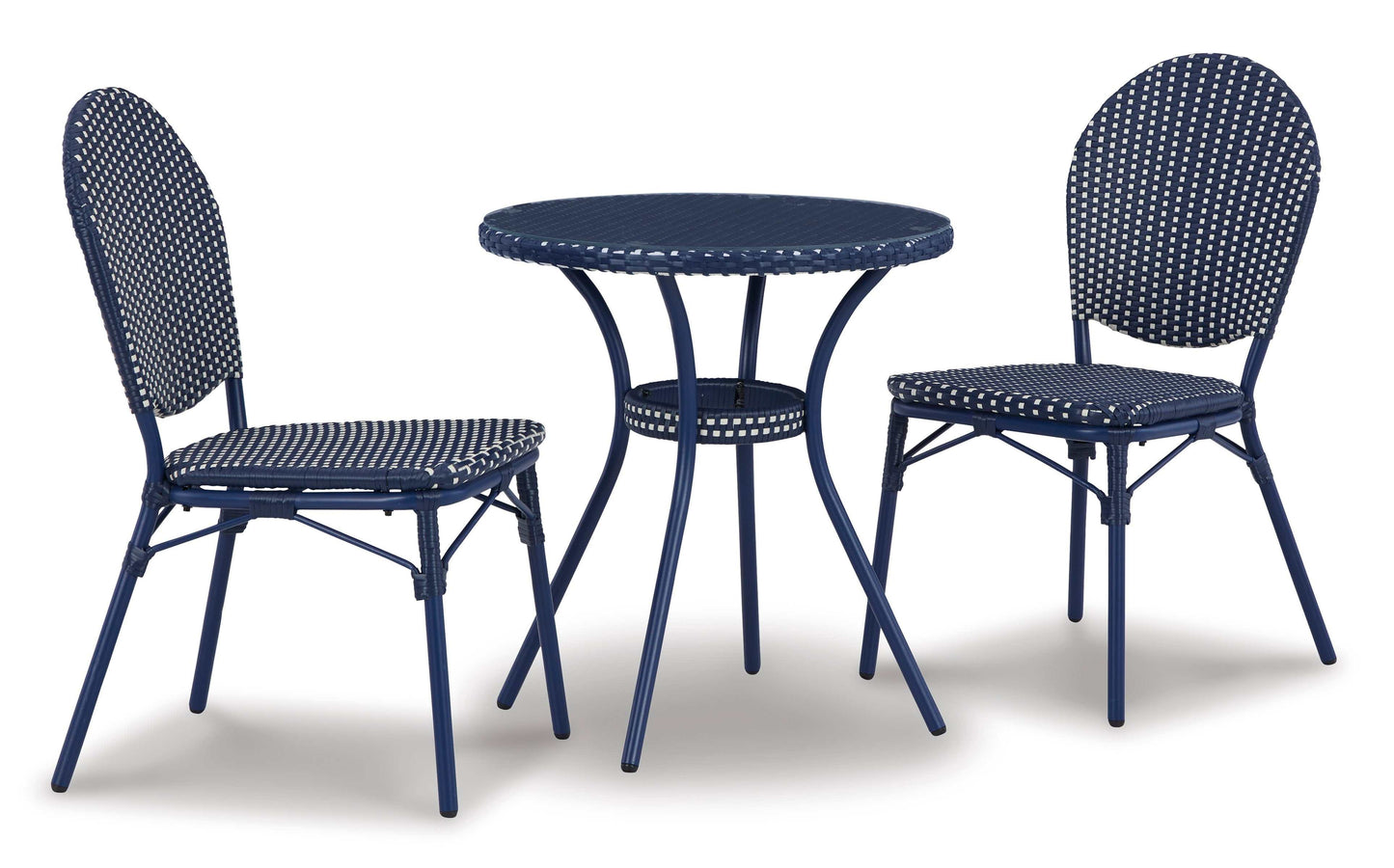 Odyssey Blue Blue 3pc Outdoor Conversation Set