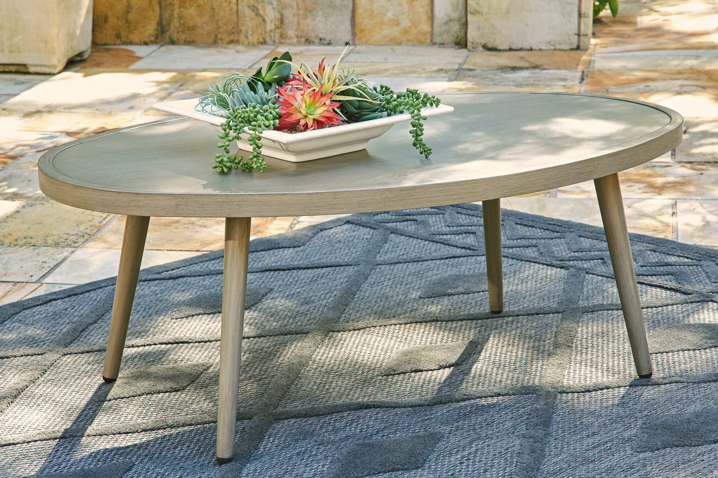 Swiss Valley Beige Outdoor Seating Groups