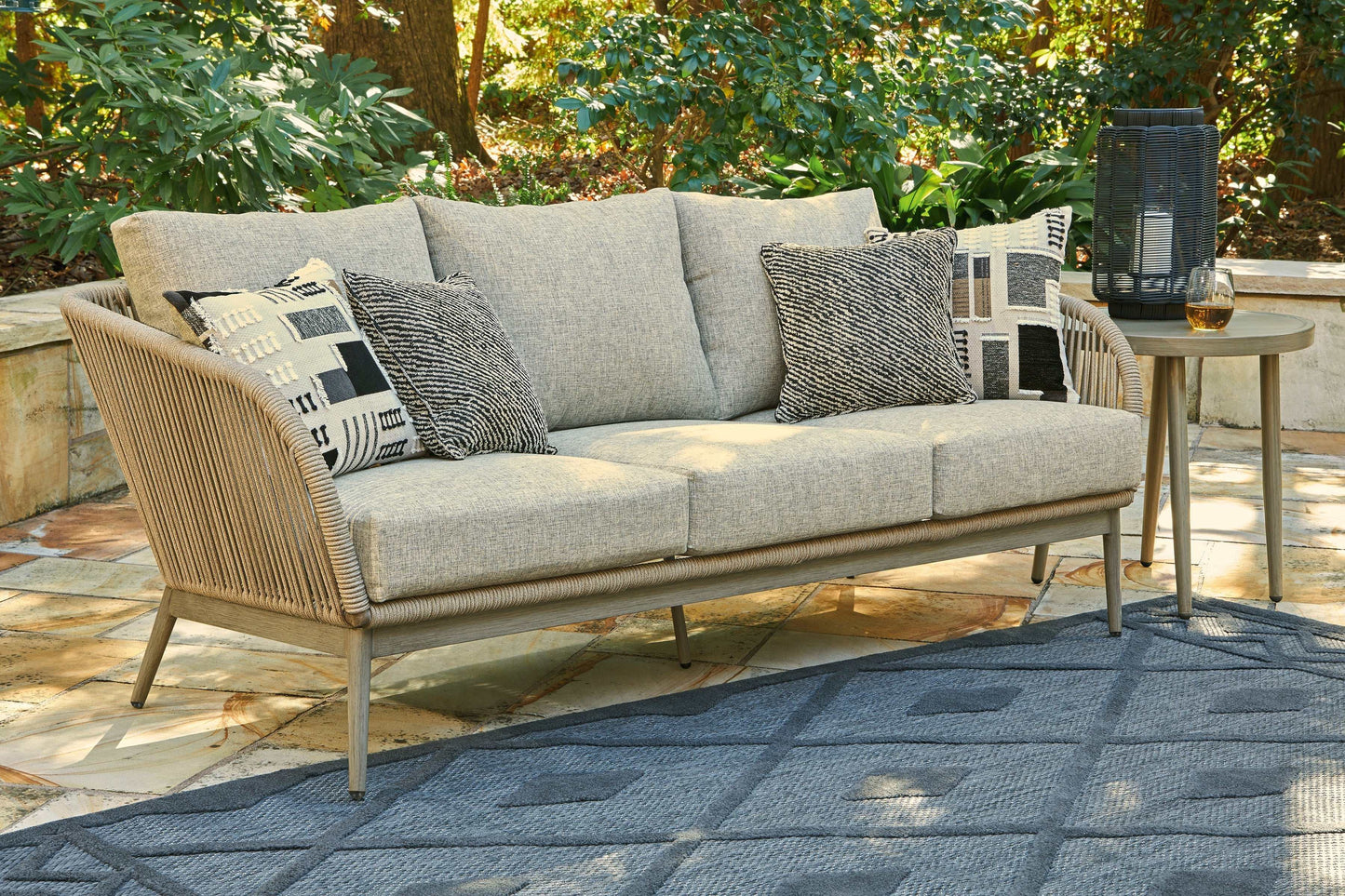 Swiss Valley Beige Outdoor Seating Groups