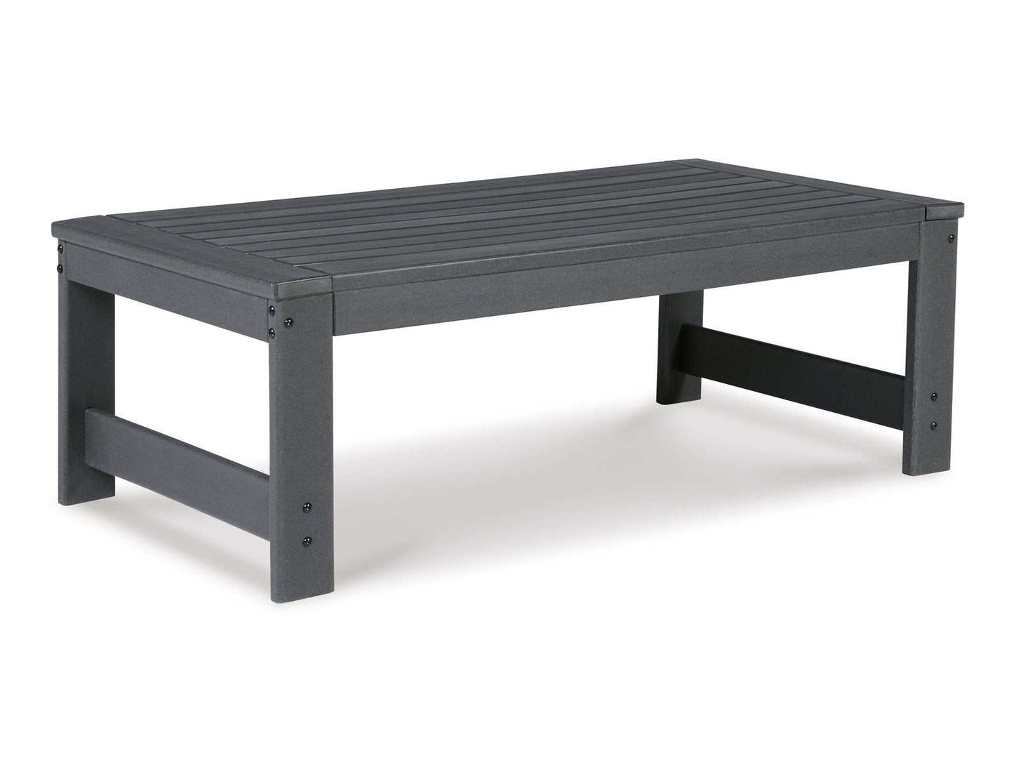 Amora Charcoal Gray Outdoor Coffee Table