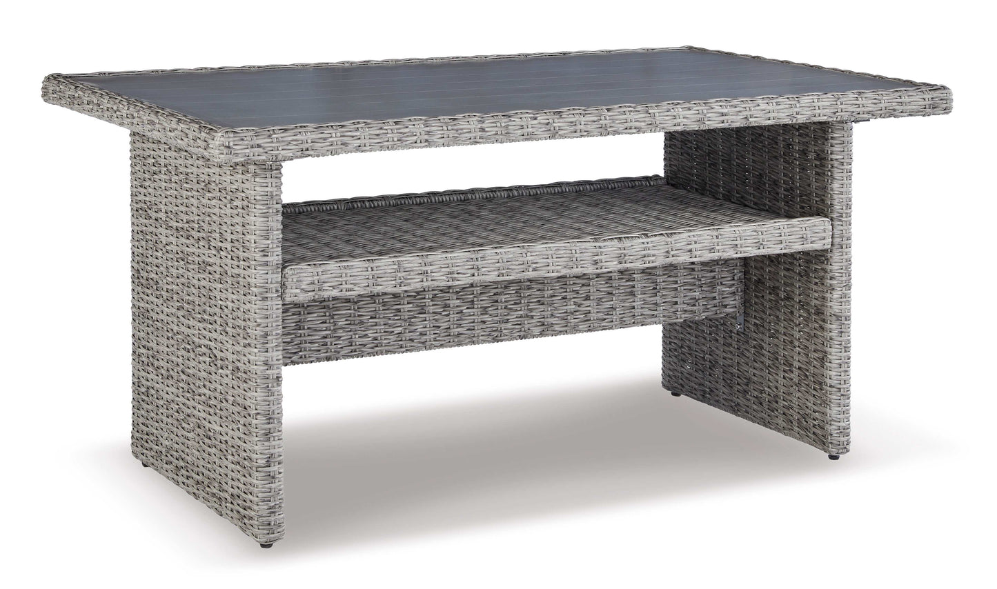 Naples Beach Light Gray Outdoor Multi-use Table