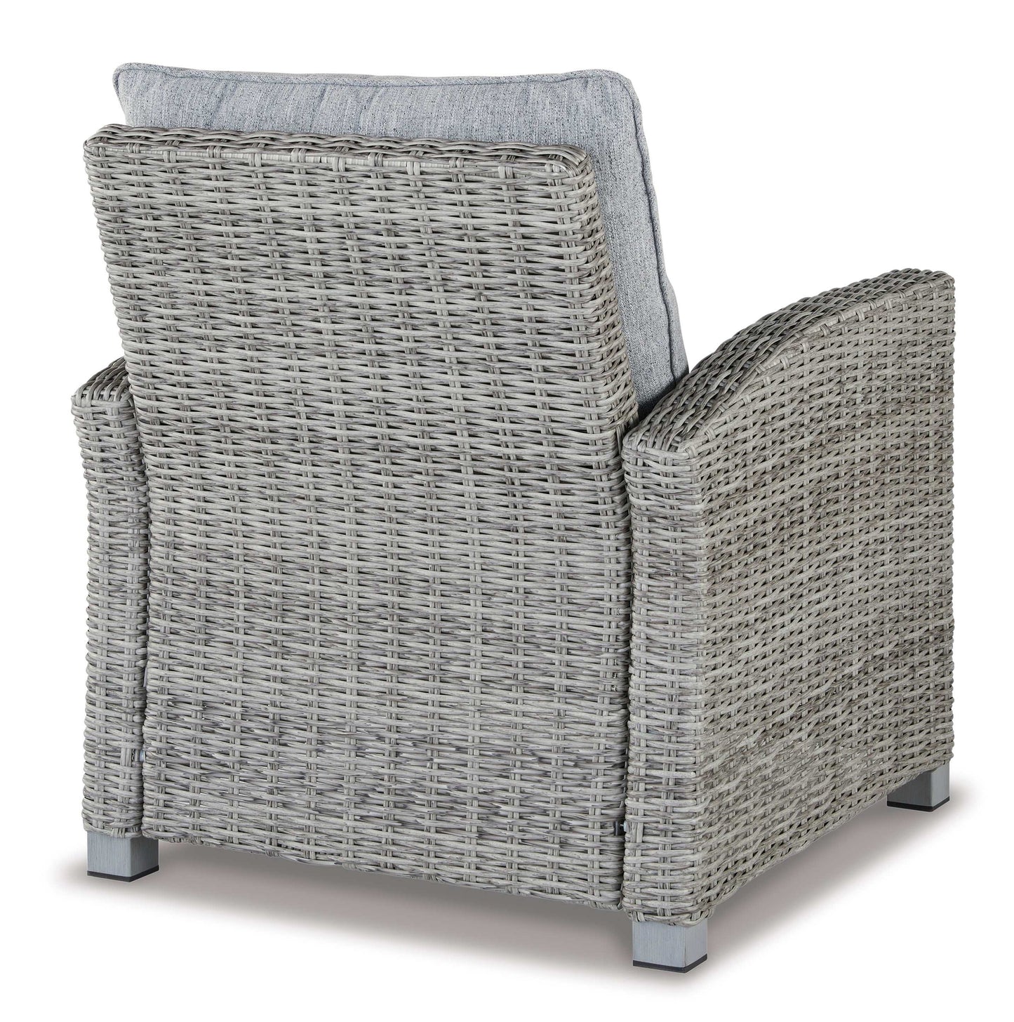 Naples Beach Light Gray Lounge Chair w/Cushion