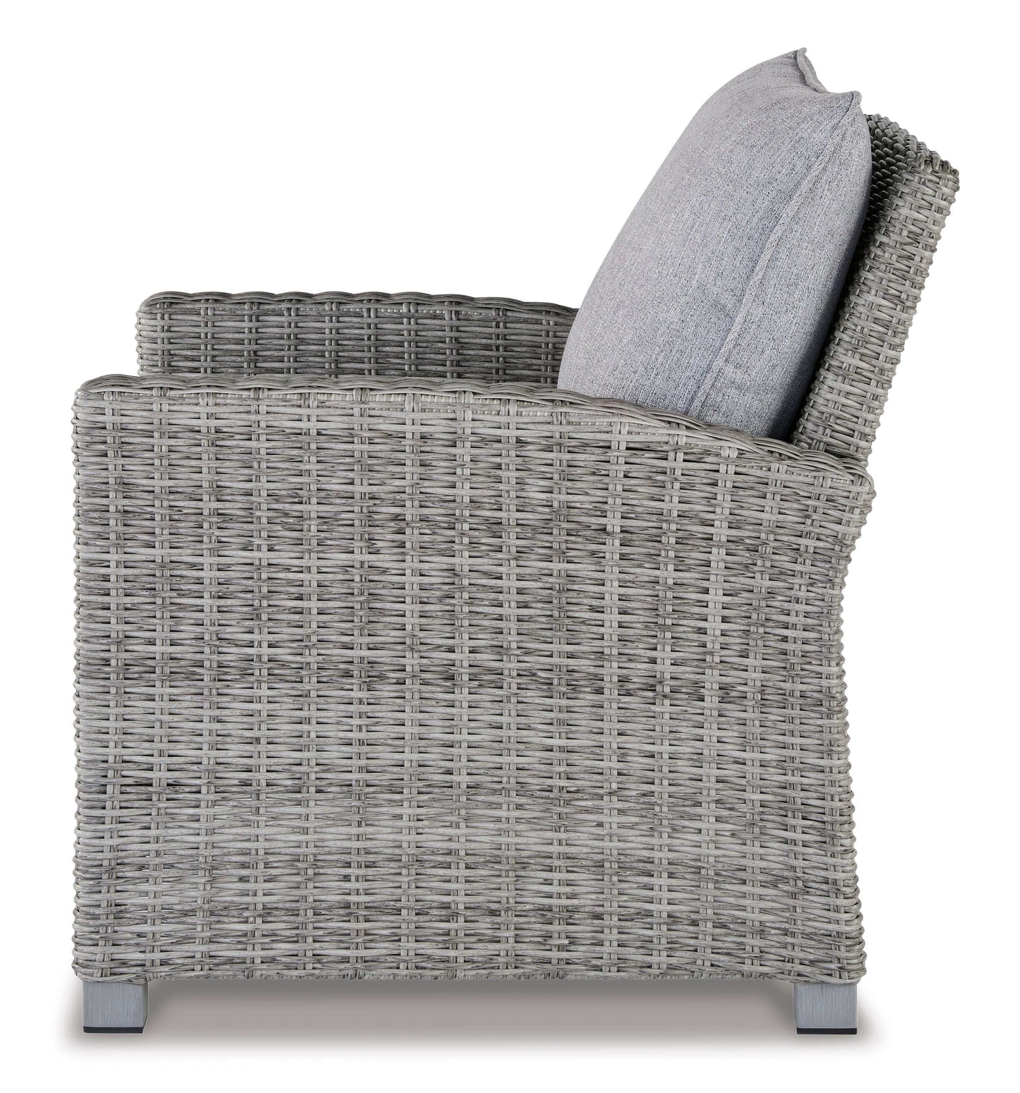 Naples Beach Light Gray Lounge Chair w/Cushion