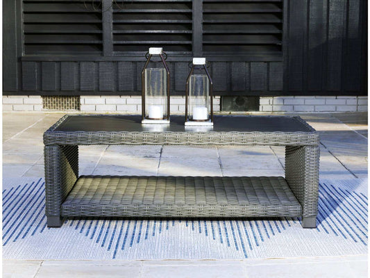 Elite Park Gray Outdoor Coffee Table