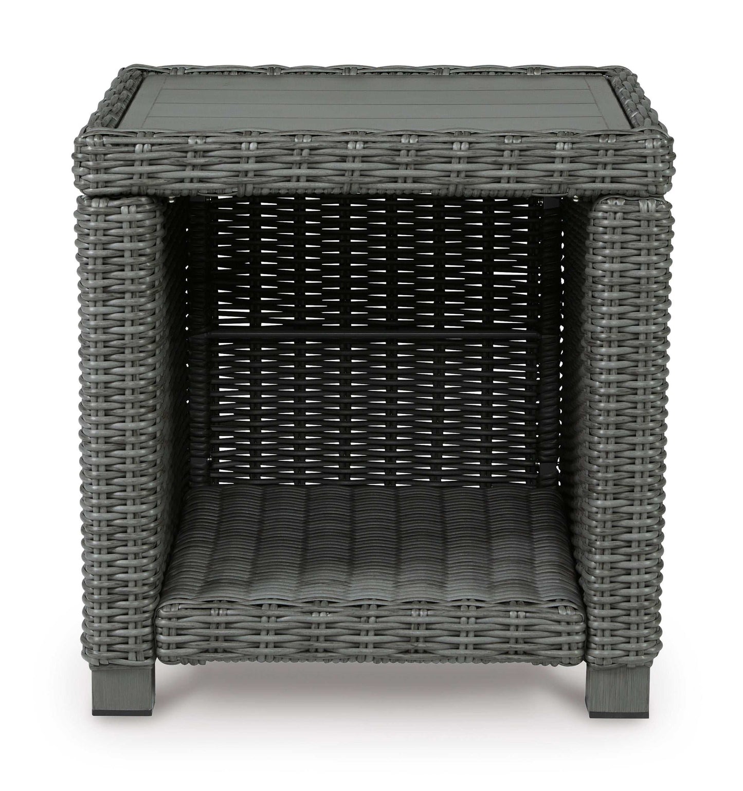 Elite Park Gray Outdoor End Table