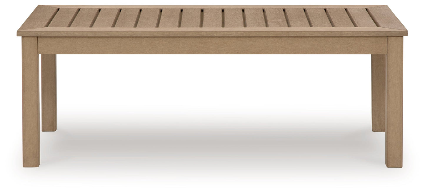 Hallow Creek Driftwood Outdoor Coffee Table