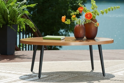 Horizon Hall Two-tone Brown Cocktail Table - Ornate Home