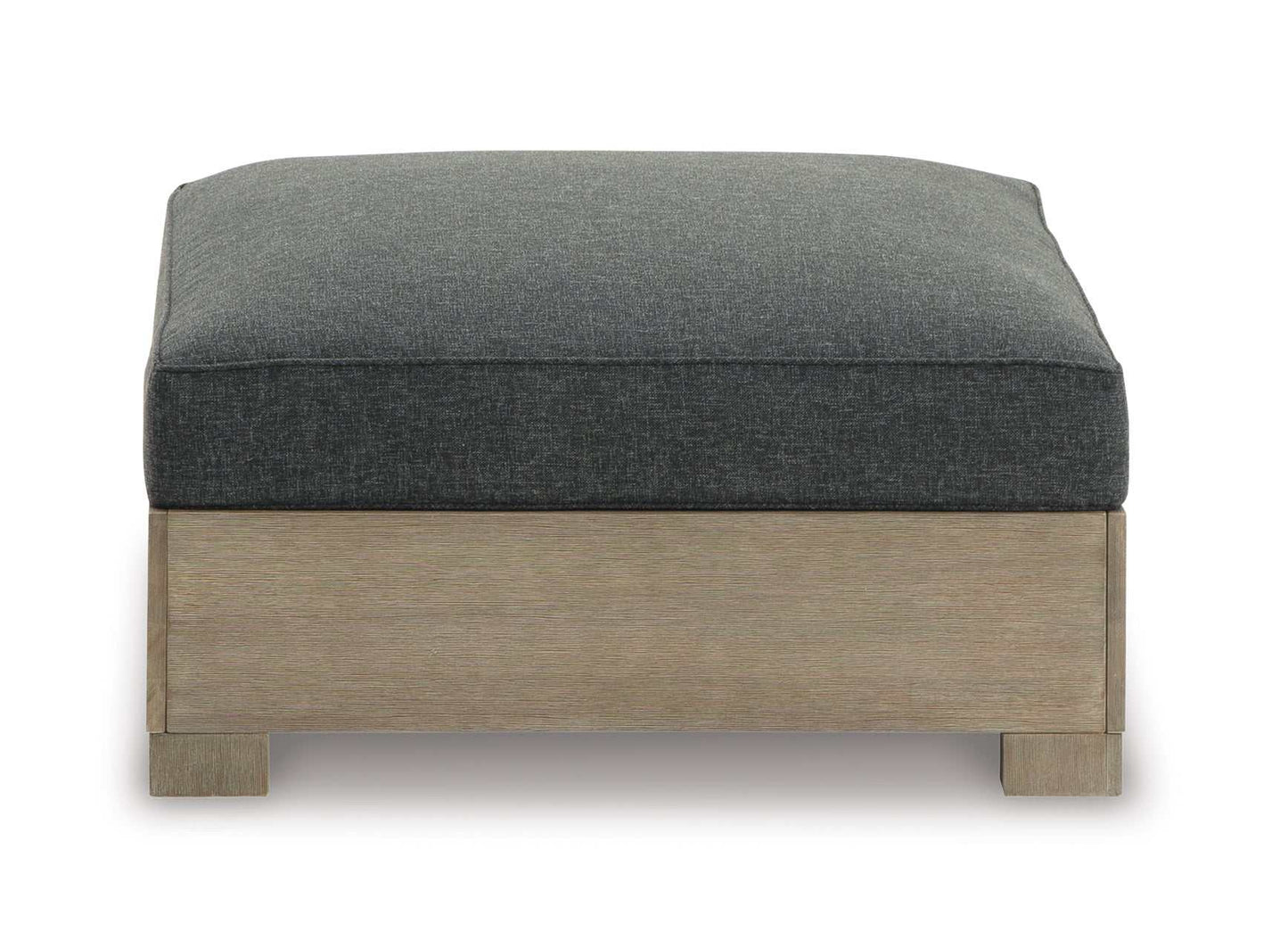 Citrine Park Brown & Charcoal Outdoor Ottoman