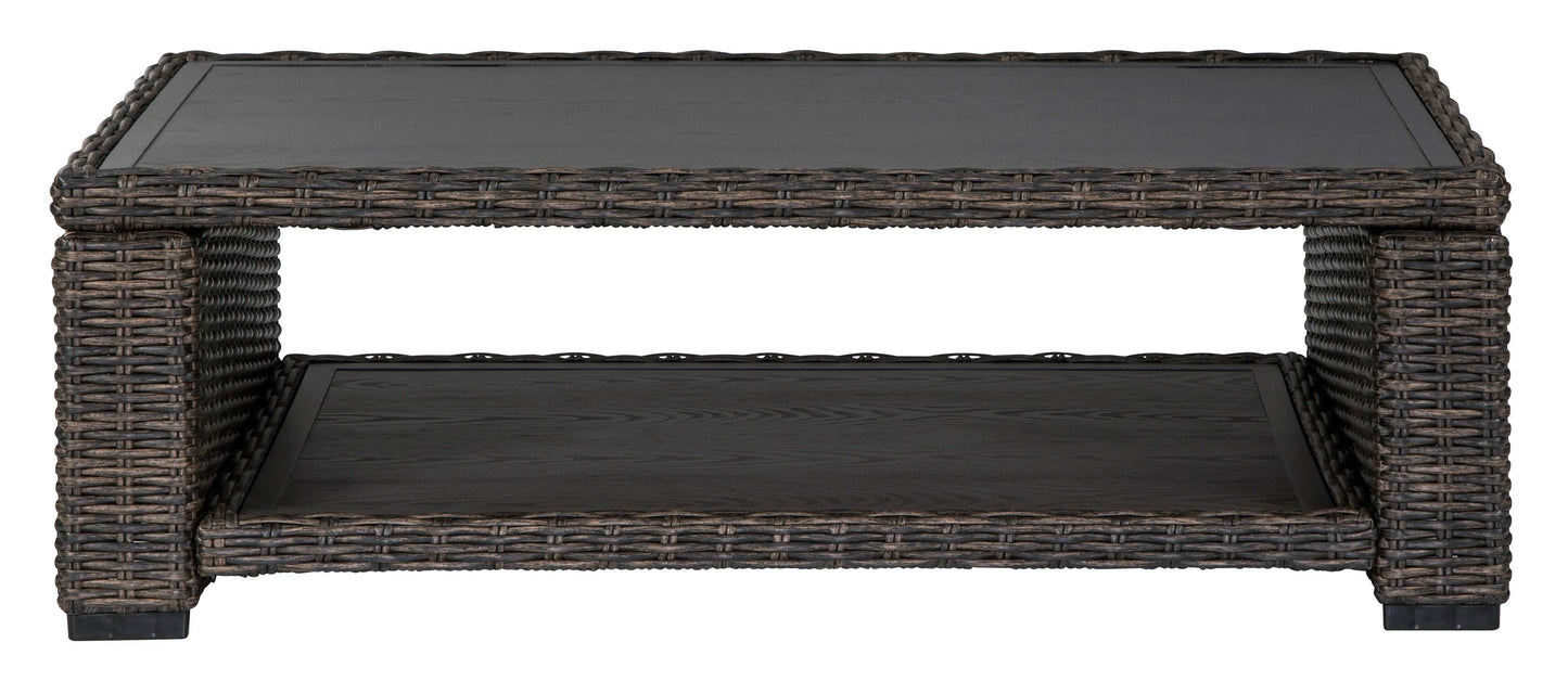 Grasson Lane Outdoor Occasional Table Set / 3pc