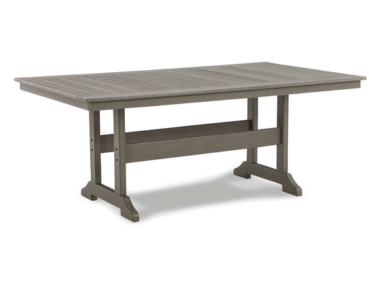 Visola Gray Outdoor Dining Table