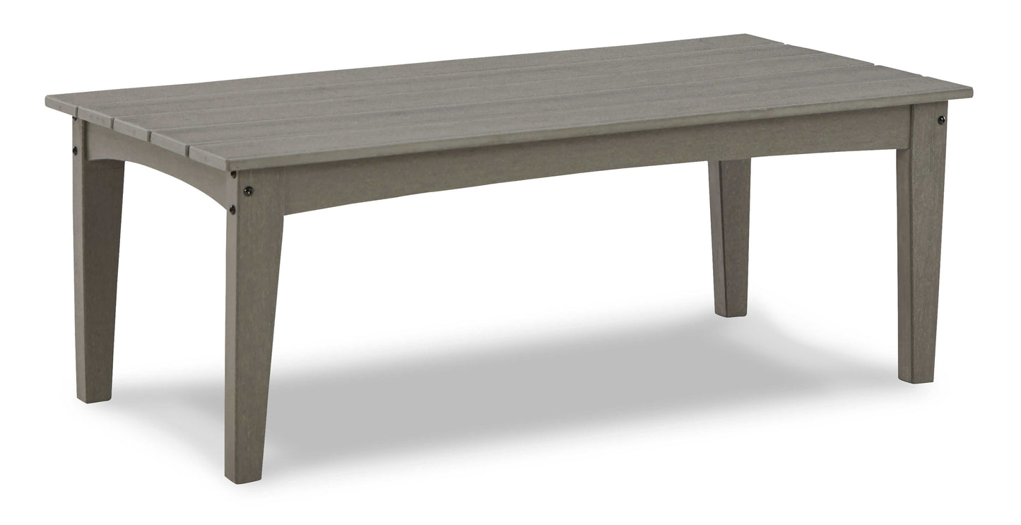 Visola Gray Outdoor Coffee Table