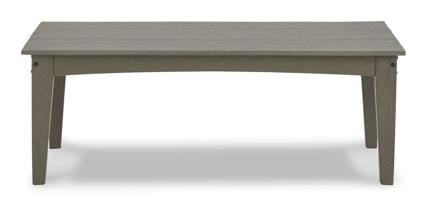 Visola Gray Outdoor Coffee Table