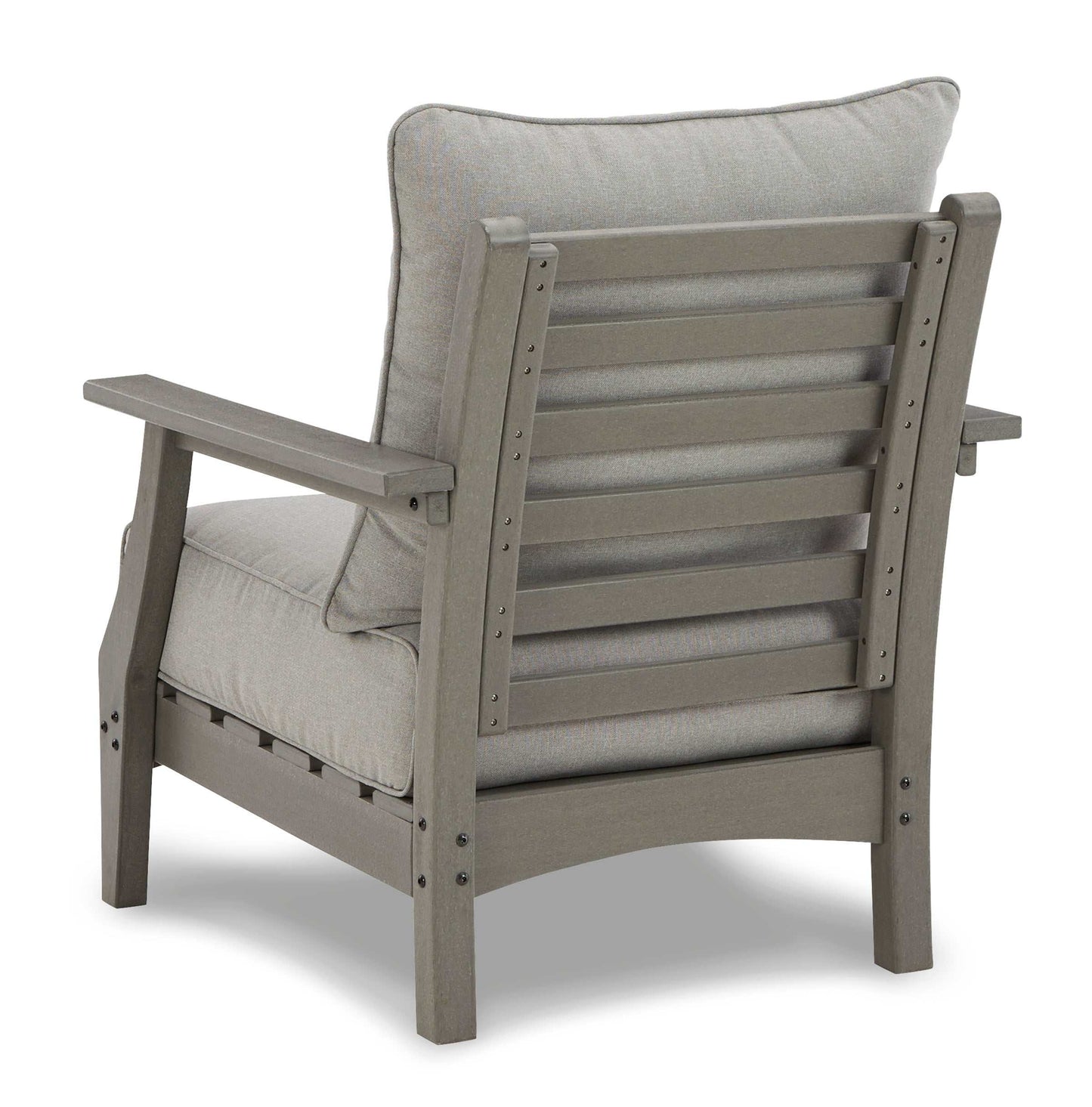 Visola Gray Outdoor Lounge Chair w/ Cushion (Set of 2)