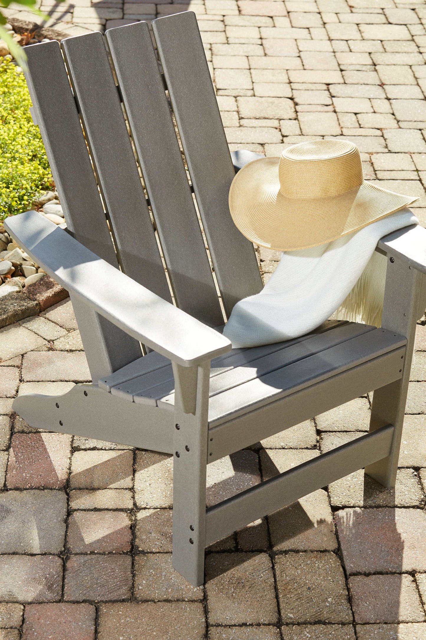 Visola Gray Outdoor Adirondack Chair