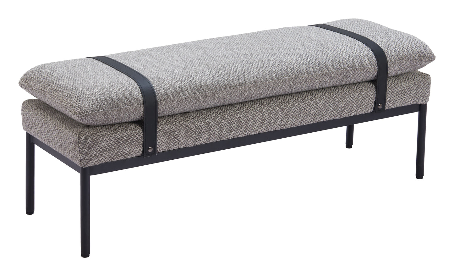 Padd Gray Bench - Ornate Home
