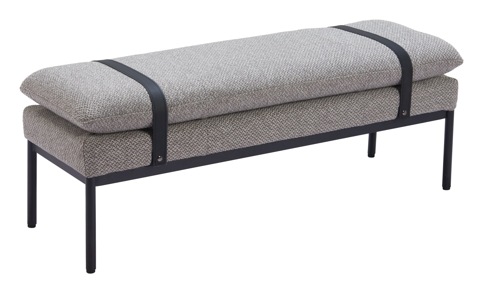 Padd Gray Bench - Ornate Home